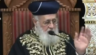 Chief Rabbi Wishes God 'Destroys' Israel's Attorney General Over Memorial Delay