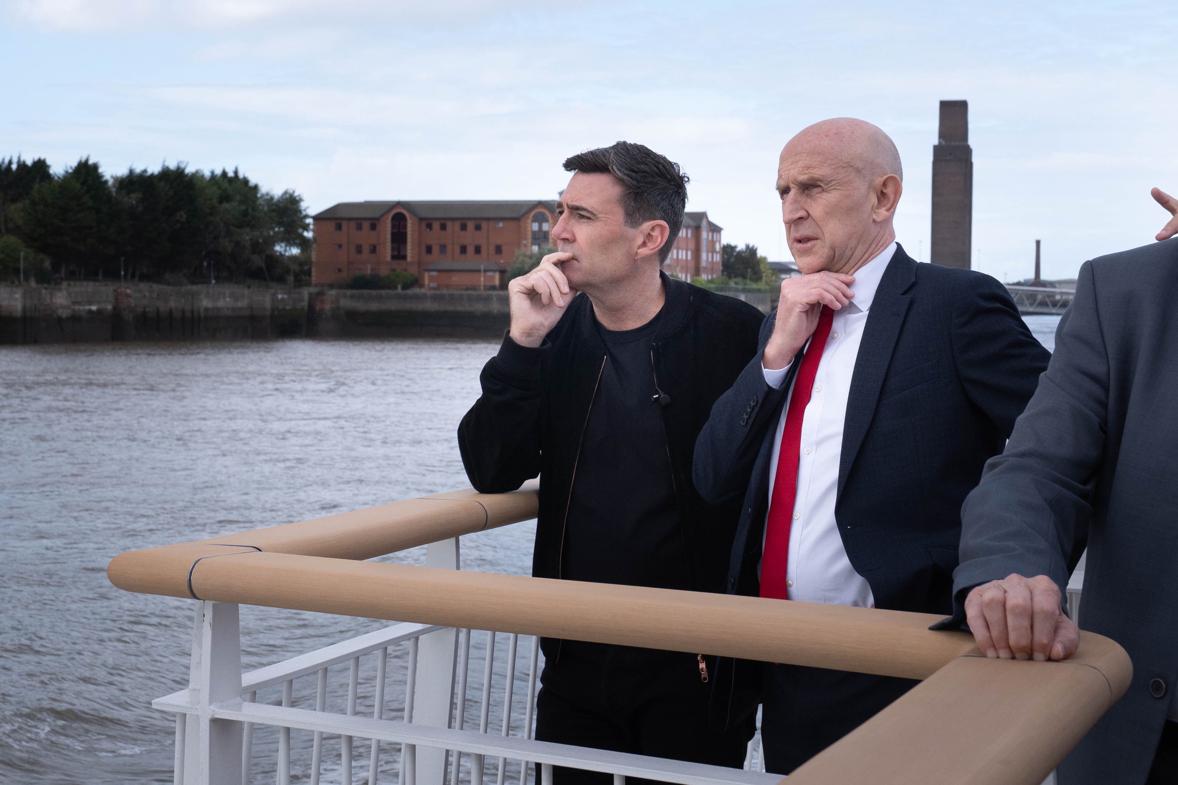 Andy Burnham and John Healey