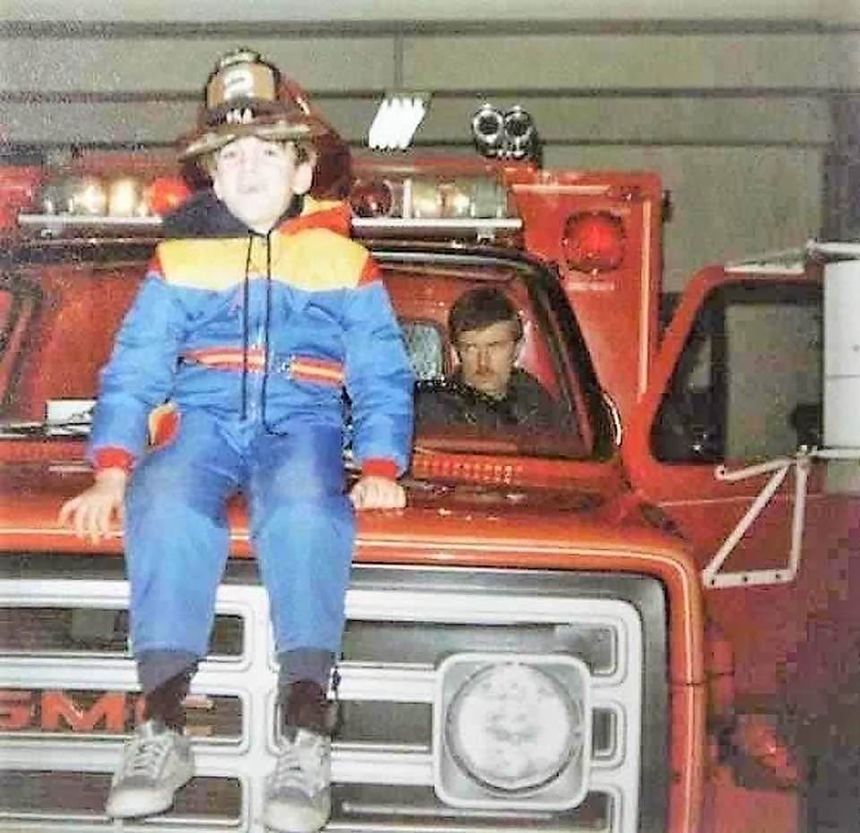 A young Keith Roma