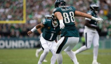 Handing out 10 awards from the Eagles-Commanders game