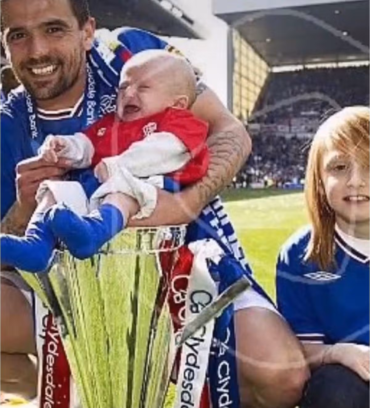 The Rangers legend confirmed his son had died in a post on Instagram