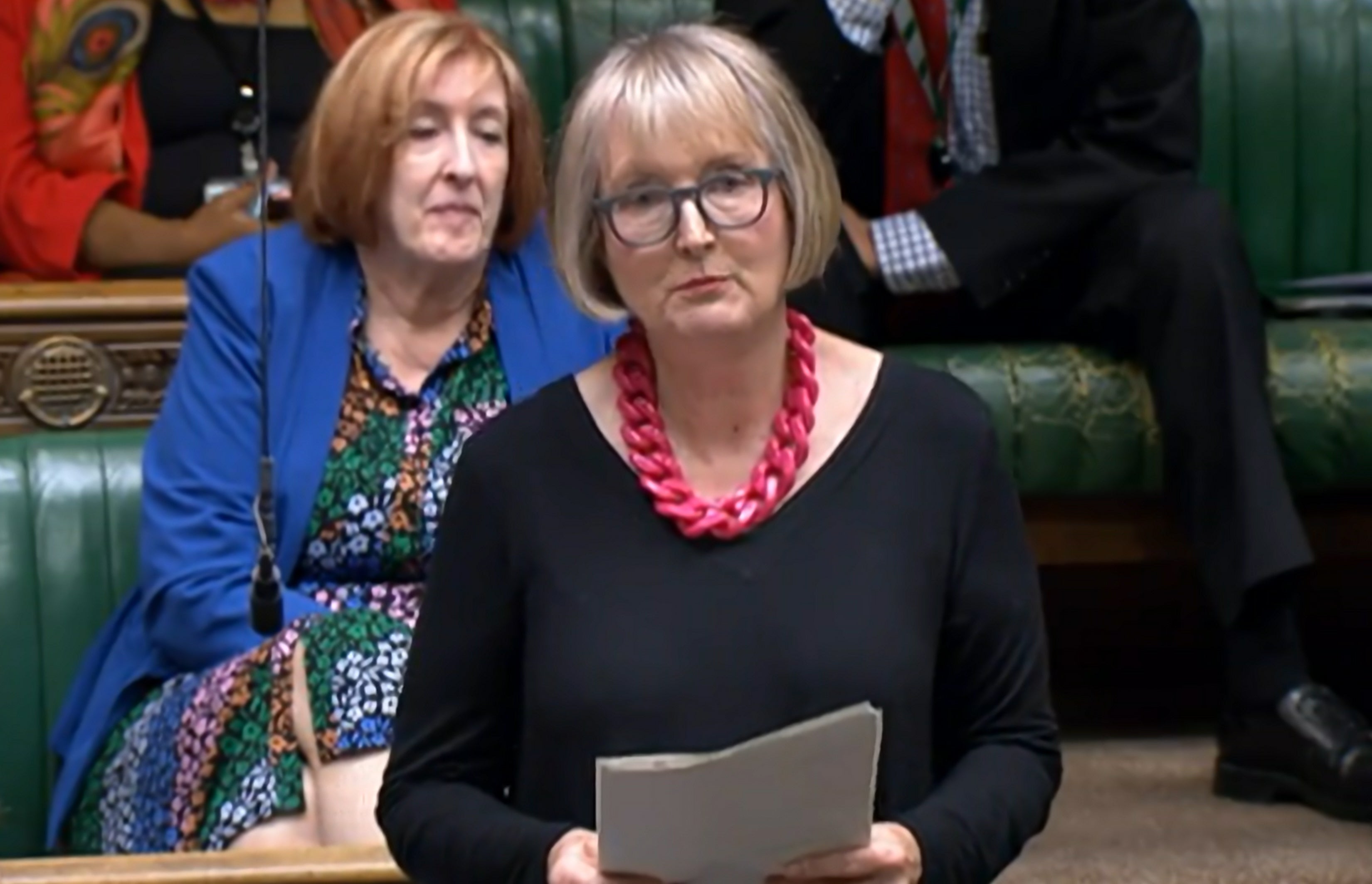 Harriet Harman chaired the Privileges Committee investigation into Boris Johnson (House of Commons/UK Parliament/PA)