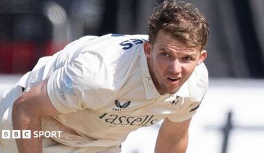 Matt Milnes bowling