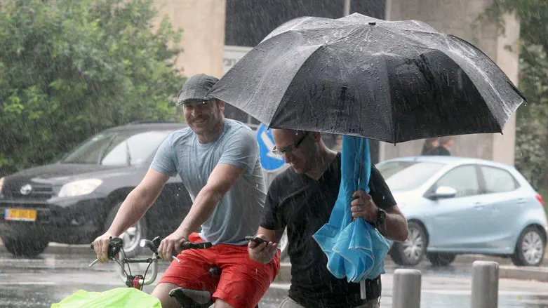 Rain on Sukkot? Wintry weather heads towards Israel