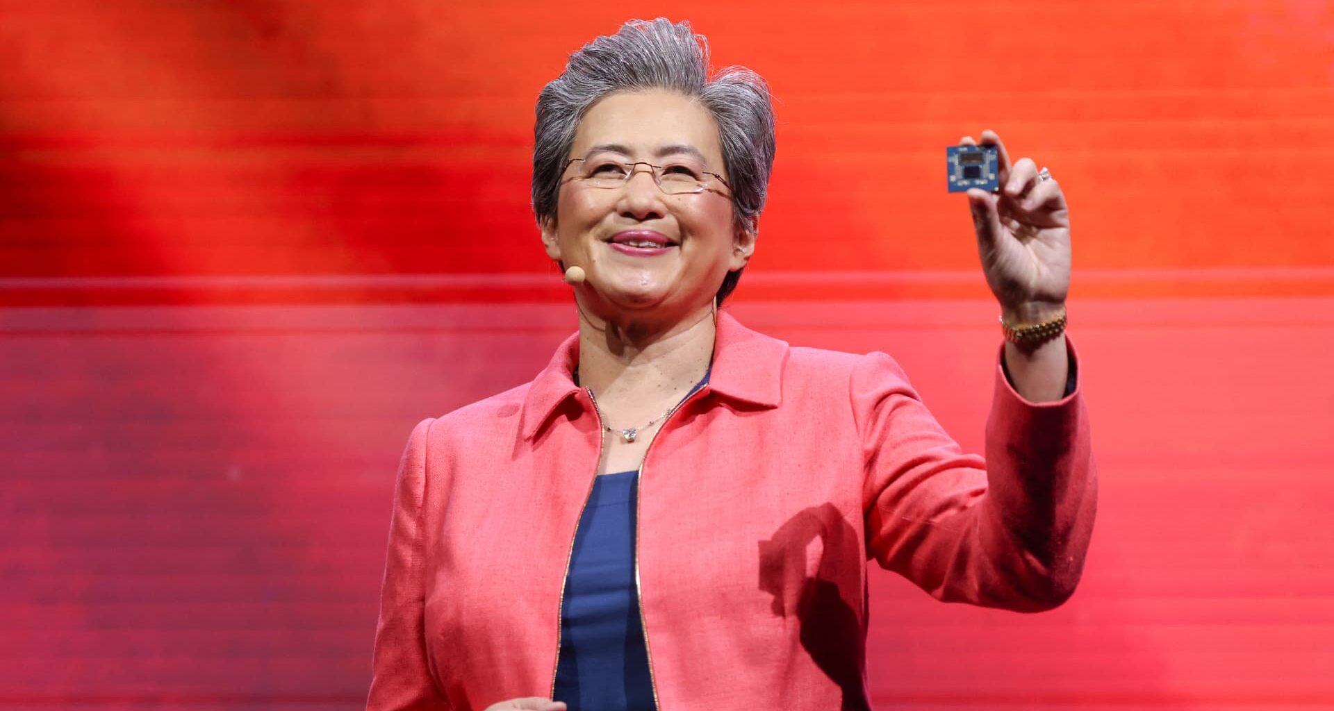 AMD hits $1 trillion market cap for the first time
