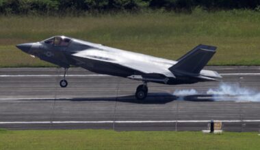 Chinese authorities reportedly in possession of F-35 components in HK
