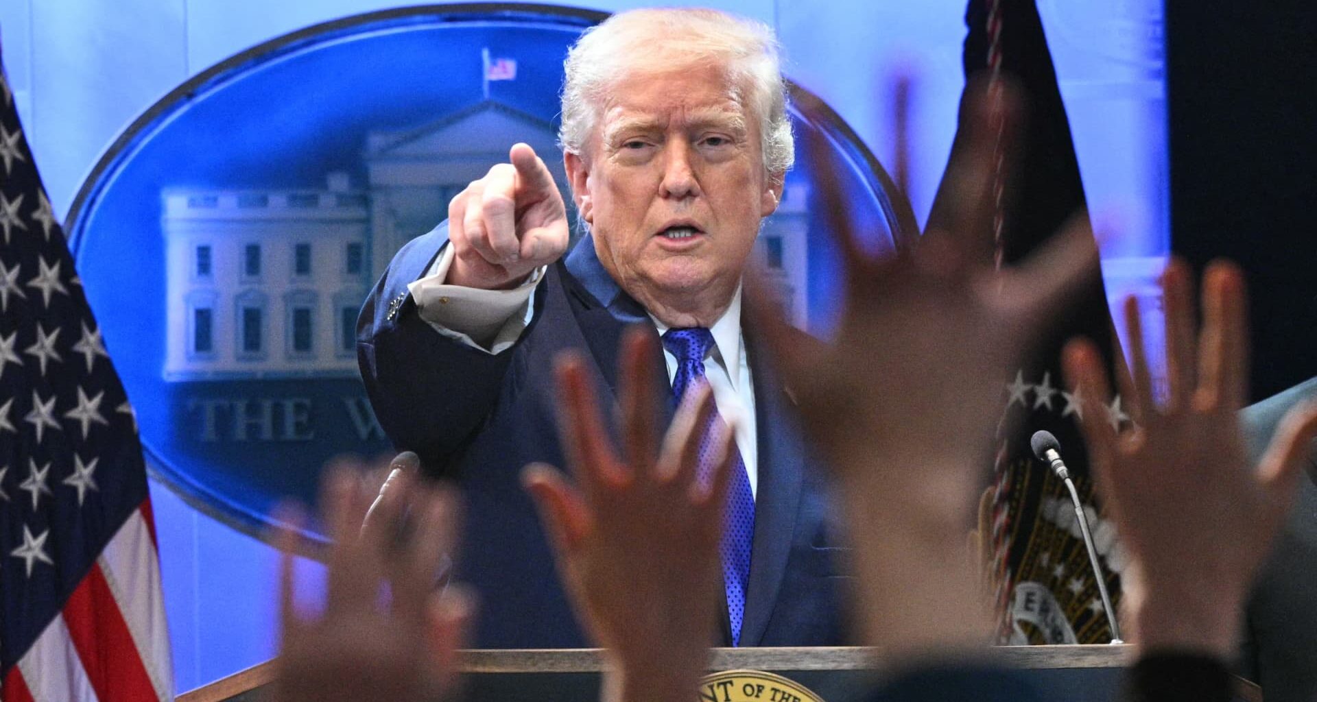 Trump says he's banning MS NOW, CNN and Politico from White House