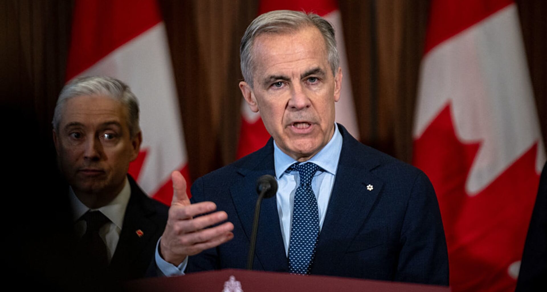 Canada PM Carney hits Trump, Sec. Lutnick over trade, tariff row