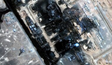 Iran war: Satellite images show extent of damage to East-West pipeline