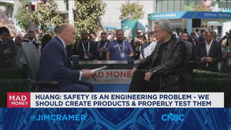 Nvidia CEO Jensen Huang: Safety is an engineering problem