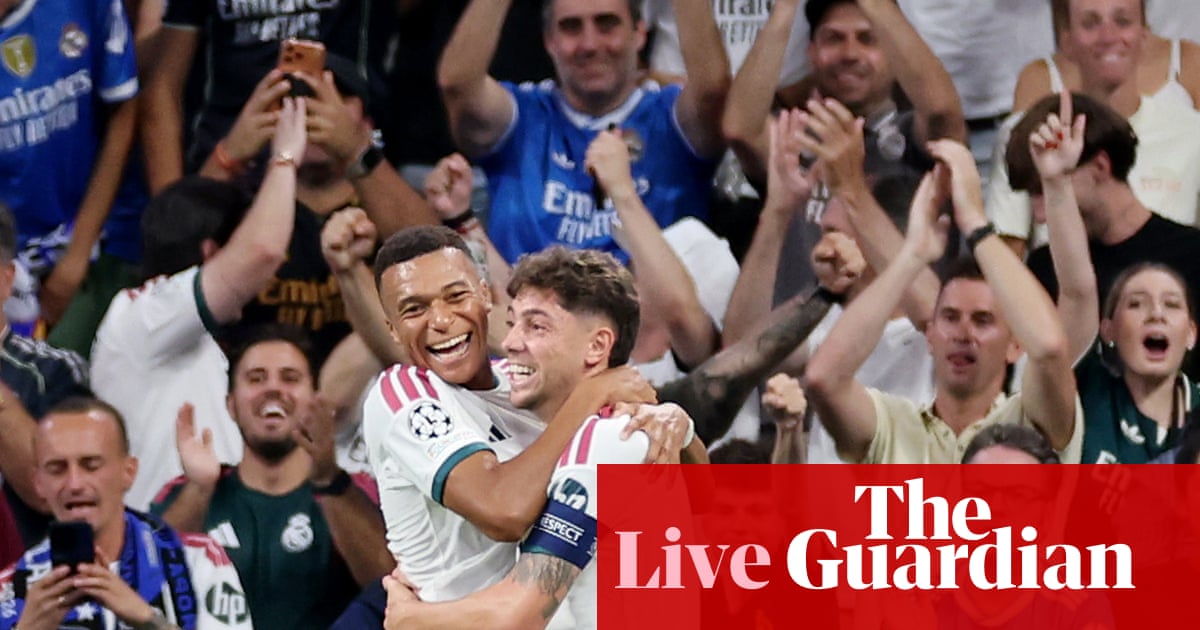 Real Madrid 2-1 Inter, Millwall 0-1 Newcastle: Champions League and Carabao Cup – as it hapopened | Soccer