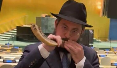 History at the UN: Shofar blown in General Assembly Hall