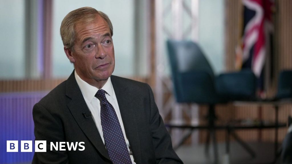 Nigel Farage says £72m donation are compliant 'with the law today' - BBC