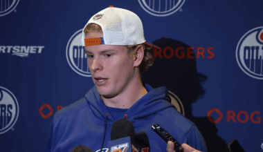 Oilers notebook: Rookies speak before battle against Flames