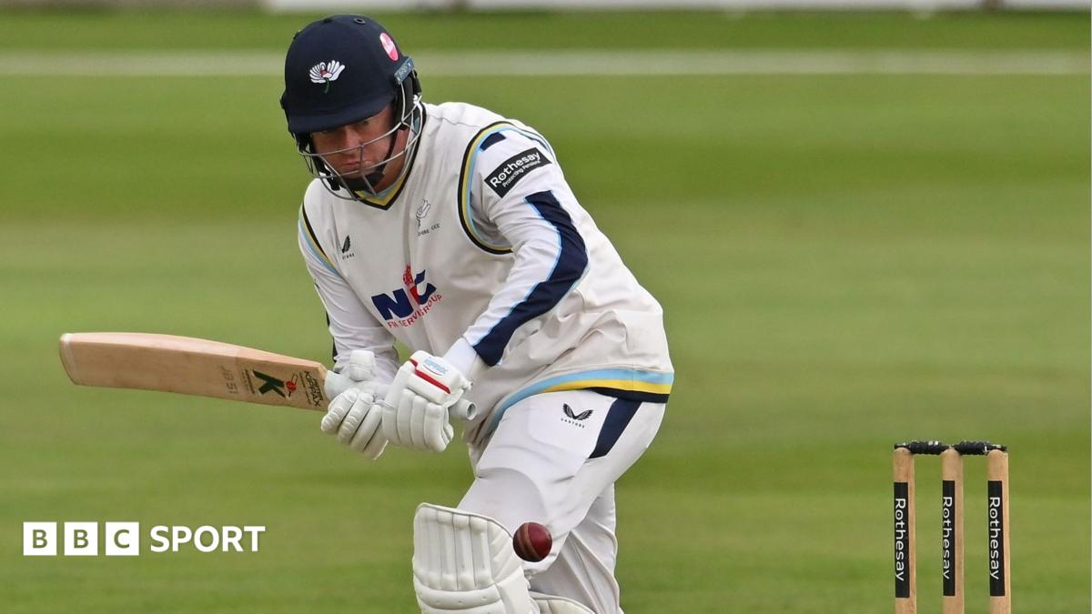 Jonny Bairstow batting for Yorkshire
