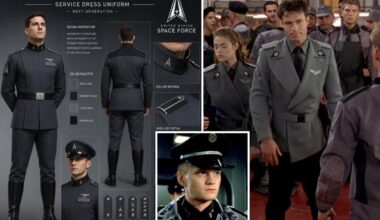 Trump reveals new Space Force uniforms inspired by 'Starship Troopers'