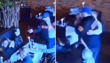 Hero waiter tackles Ohio lawyer as he tries to shoot ex-wife