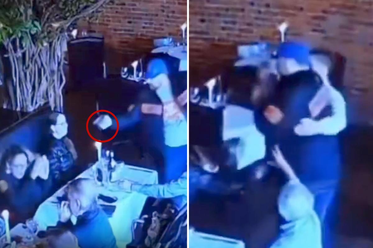 Hero waiter tackles Ohio lawyer as he tries to shoot ex-wife