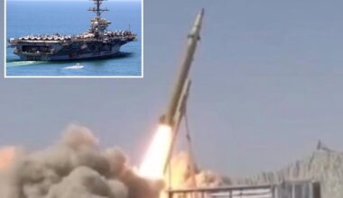 Iran fires electro-optical missile for the first time on US warships