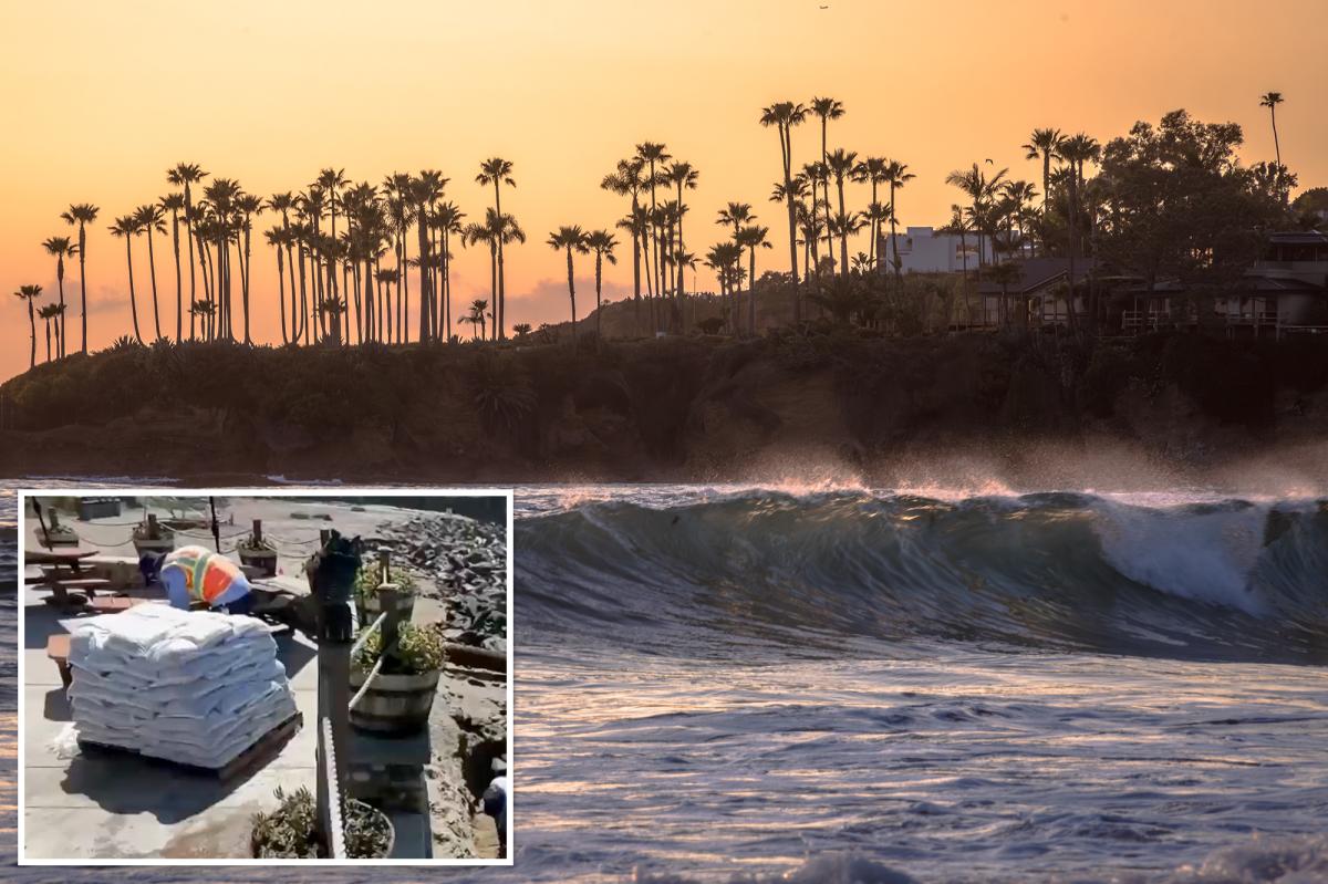 Laguna Beach declares local emergency after Hurricane Marie batters beaches