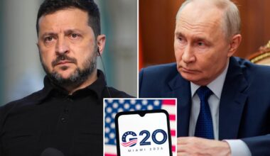 Zelensky ready to meet Putin face-to-face at G20 summit in Miami