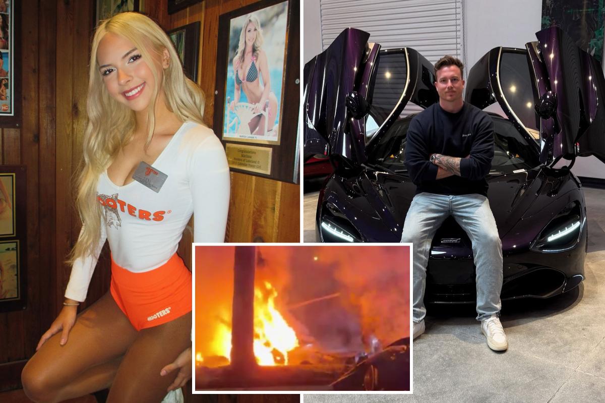 Married car show founder dies in fiery crash with alleged Hooters lover