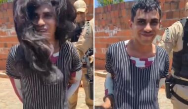 Suspected serial killer arrested trying to flee dressed as a woman