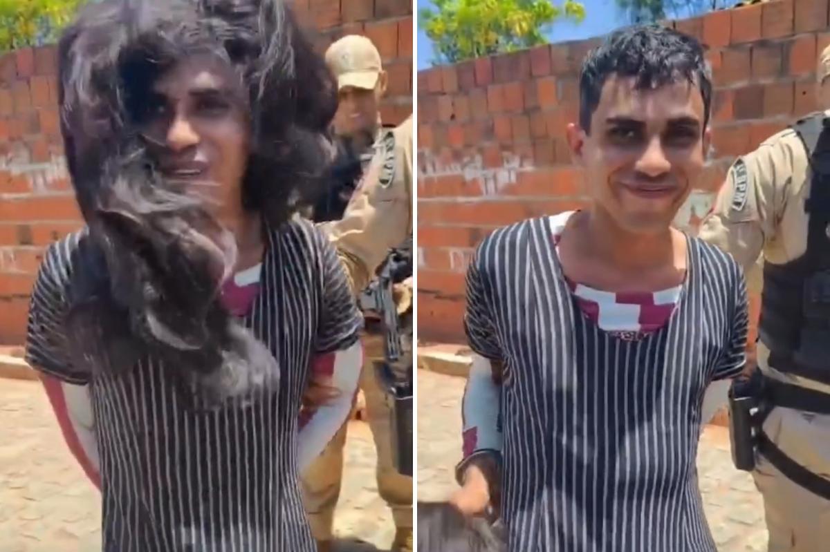 Suspected serial killer arrested trying to flee dressed as a woman