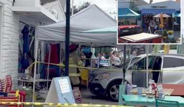 1 killed, 7 hurt in NJ after driver, 93, plows into crowded restaurant