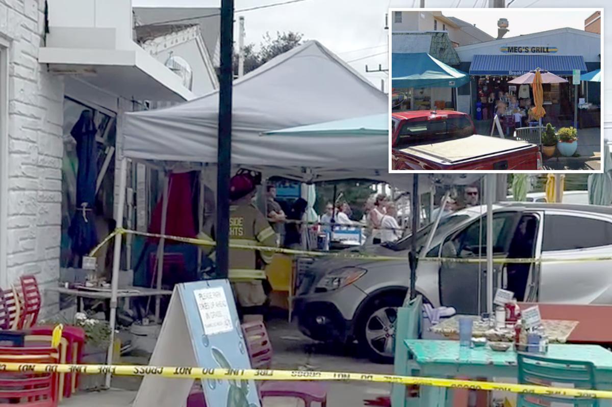 1 killed, 7 hurt in NJ after driver, 93, plows into crowded restaurant