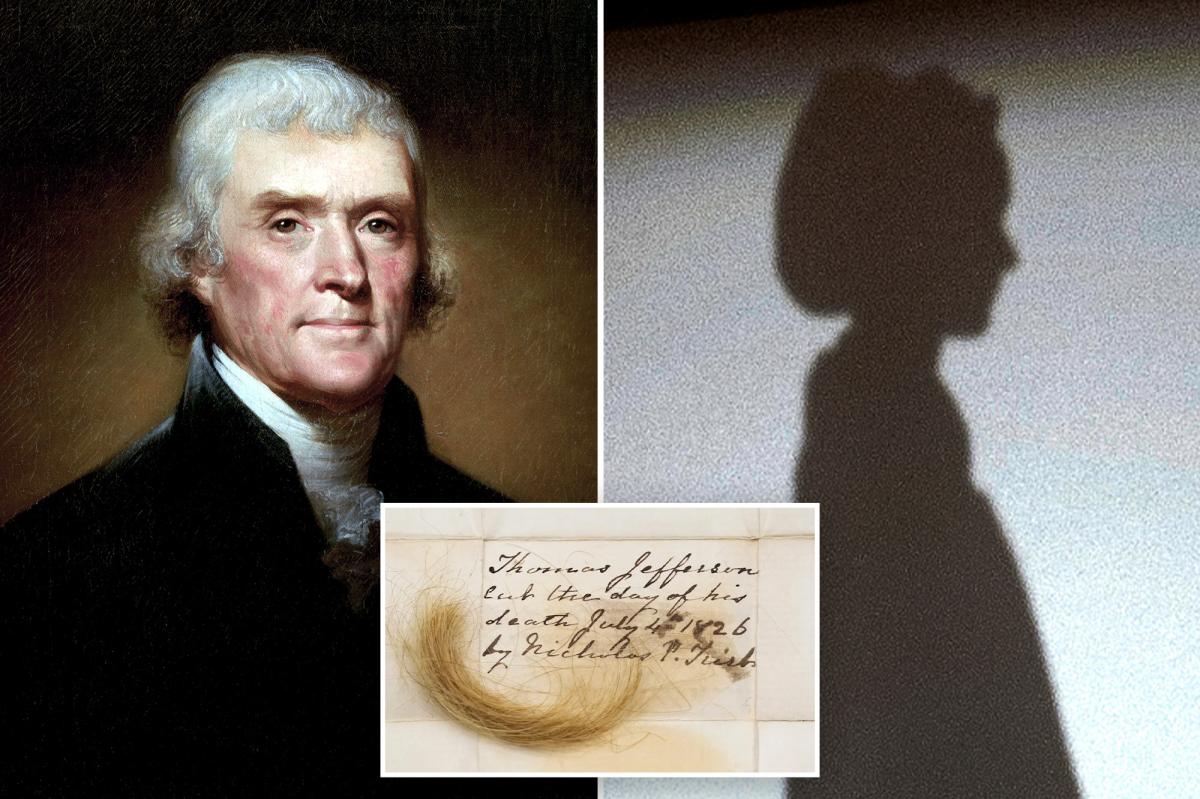 Thomas Jefferson DNA test 'proof' he fathered kids with slave