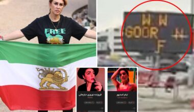 Los Angeles 405 Freeway sign hacked with threats targeting Iranian dissidents