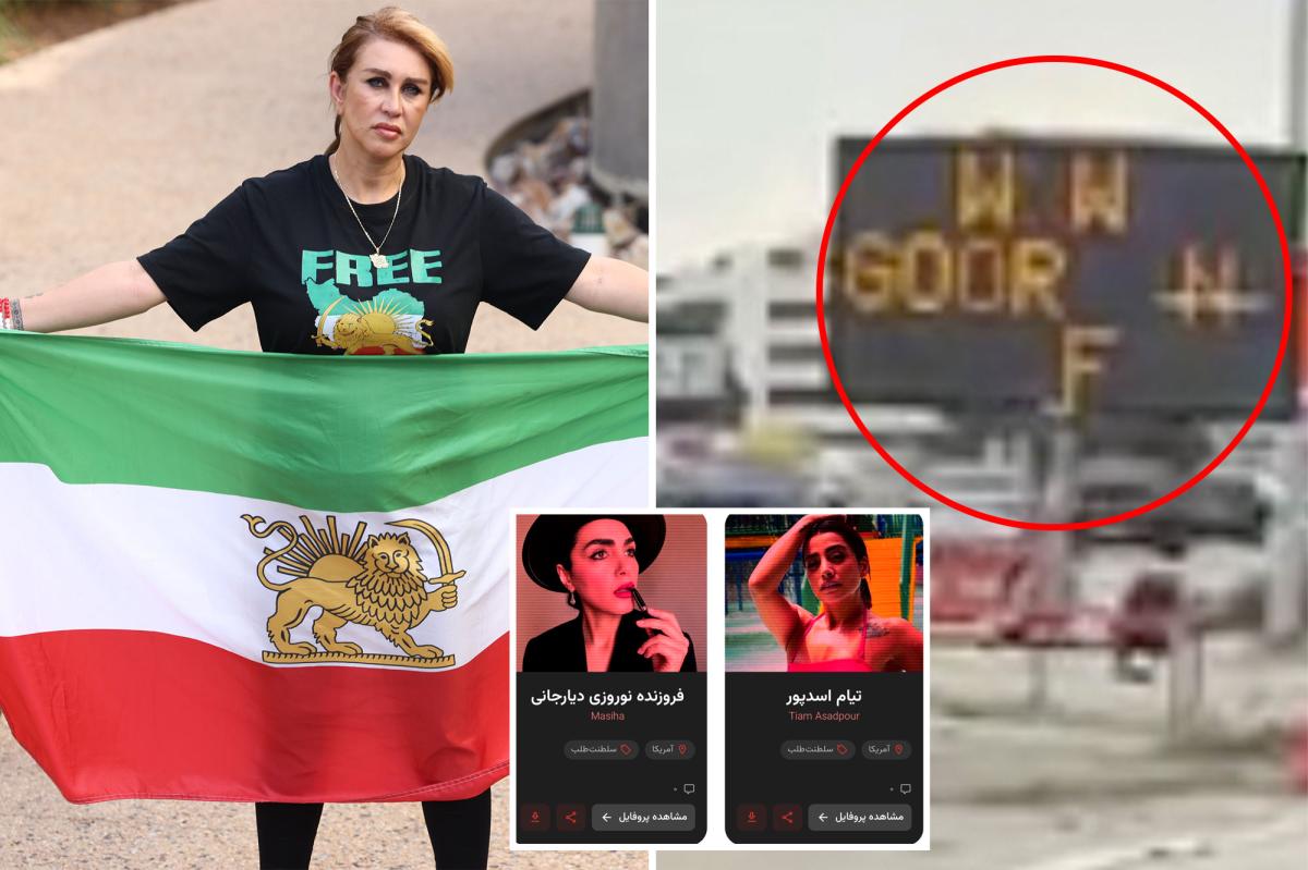 Los Angeles 405 Freeway sign hacked with threats targeting Iranian dissidents