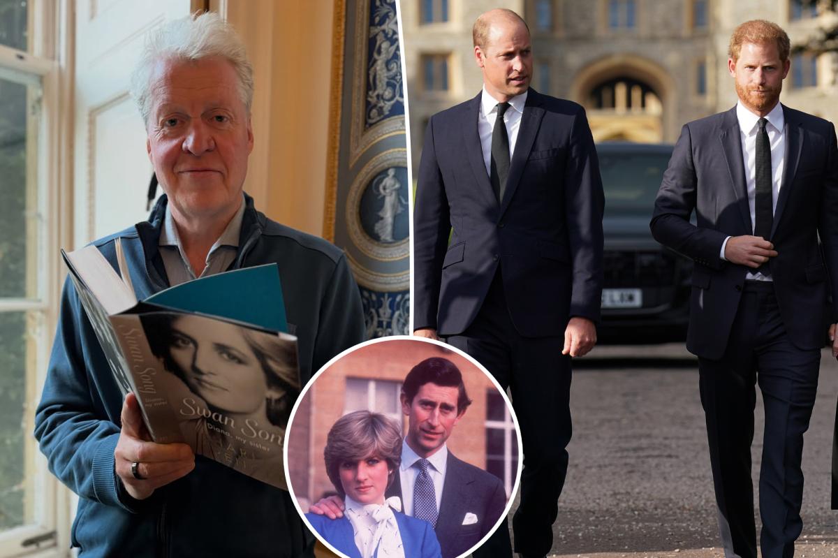 Princess Diana's brother says his bombshell claims against King Charles following her death will 'not be a surprise' to nephews William and Harry