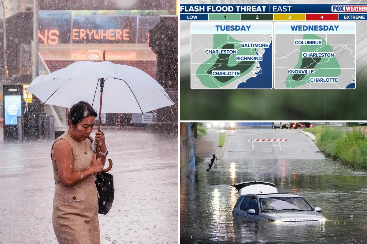 Developing nor'easter threatens millions along East Coast with dangerous coastal flooding