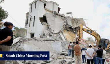 Lebanon’s president appeals to US for help as Israeli strikes kill 7