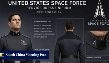 Trump posts US Space Force uniforms based on Nazi-inspired movie outfits