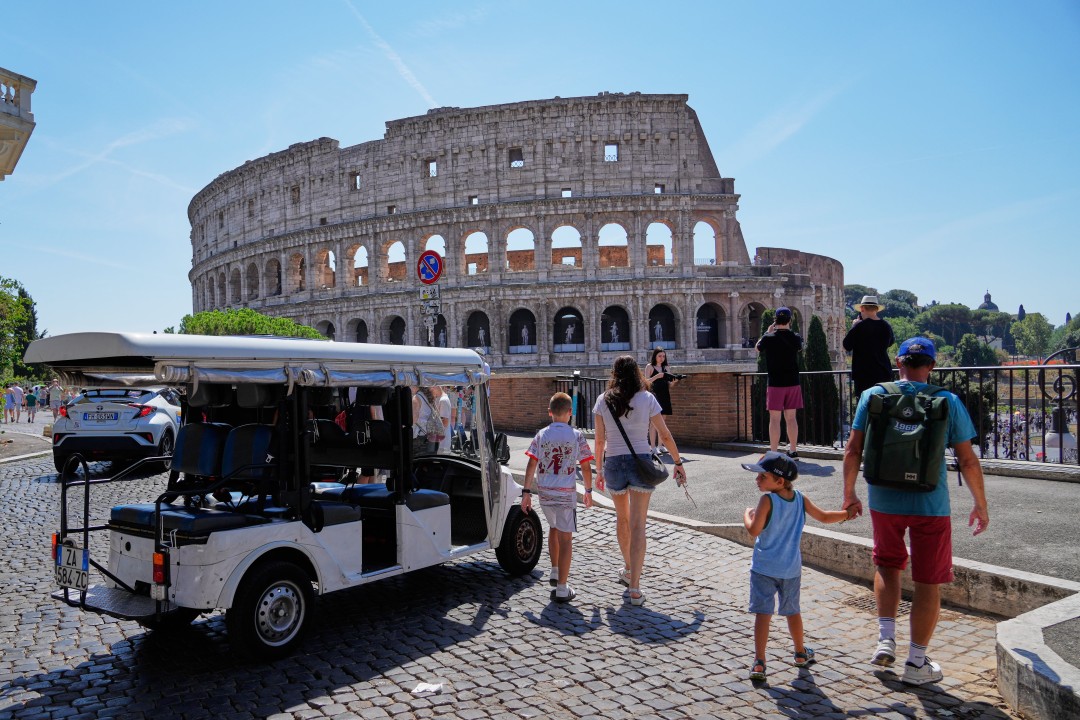 Rome Is Fighting Back Against a Golf Cart 'Invasion'