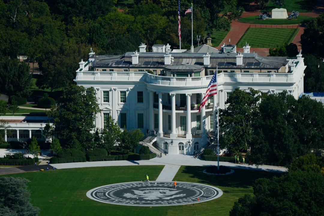 Boycott Leaves Trump Unheard at White House Ceremony