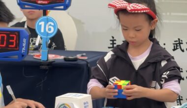 Girl, 6, Smashes Women's Rubik's Cube Record