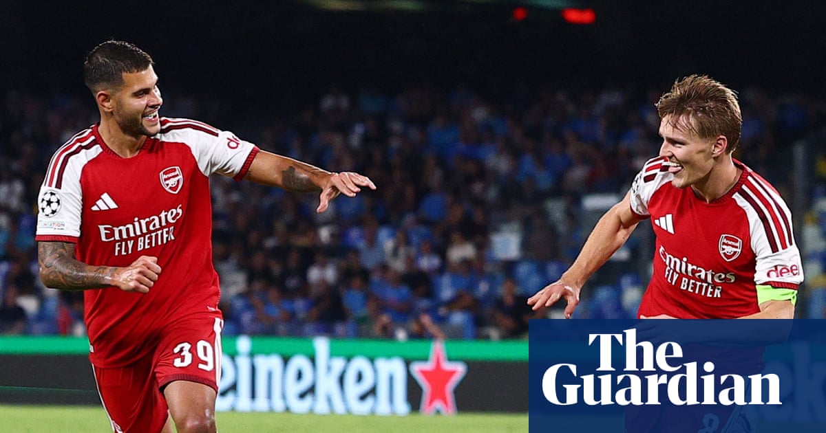 Ødegaard ‘edge’ delights Arteta as Arsenal hold off Napoli in Champions League opener | Champions League