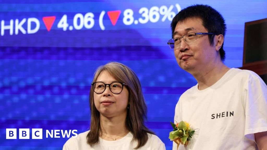 How Shein lost its shine ahead of long-awaited stock market debut - BBC