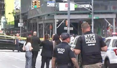 Woman randomly stabs 2 people in New York City’s Times Square, killing 1, then is killed by police - CTV News