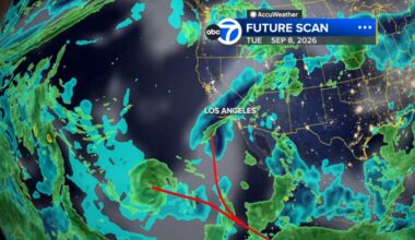 Tropical system could bring rain, wind, high surf to Southern California over Labor Day weekend
