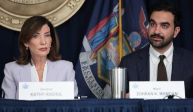 New York Gov Hochul accuses President Trump of 'defunding the police'