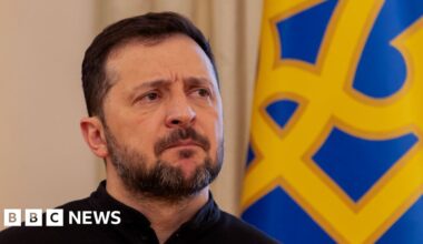 Zelensky says airlines should avoid Russian airspace as Ukraine escalates drone operations - BBC
