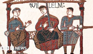 King Charles, Macron and Burnham to preview Bayeux Tapestry display - BBC