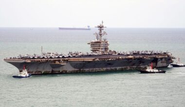 Rusty state of USS Abraham Lincoln after marathon deployment shocks observers