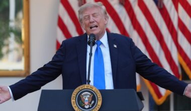 Trump’s Rose Garden beef burger menu sparks outrage as high prices mean they are too expensive for many Americans