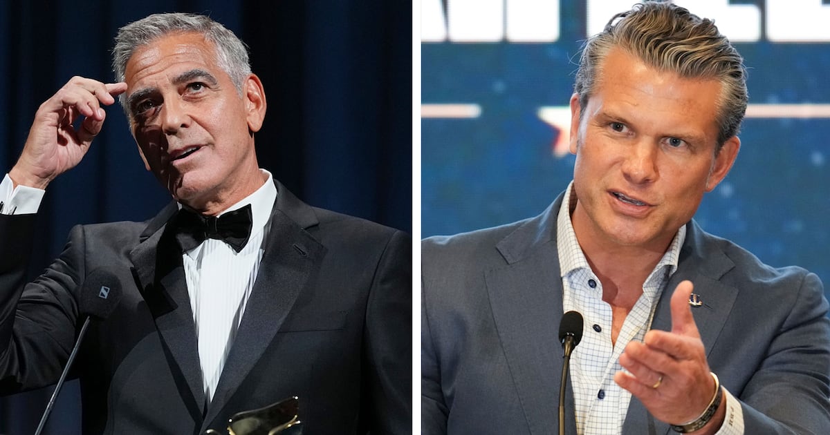 George Clooney calls out Pete Hegseth over Canada cadet post